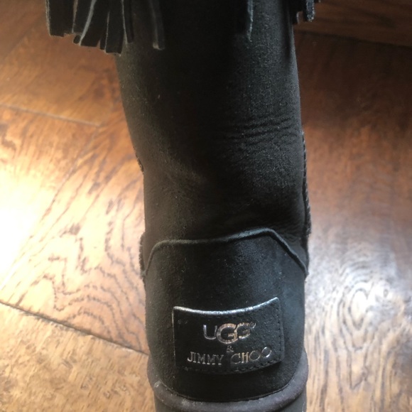 Authentic Jimmy Choo Uggs-Sora - Picture 6 of 6